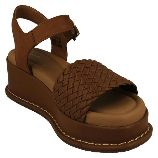 Clarks Ladies Clarks Casual Wedge Heel Sandals Kimmei Bay