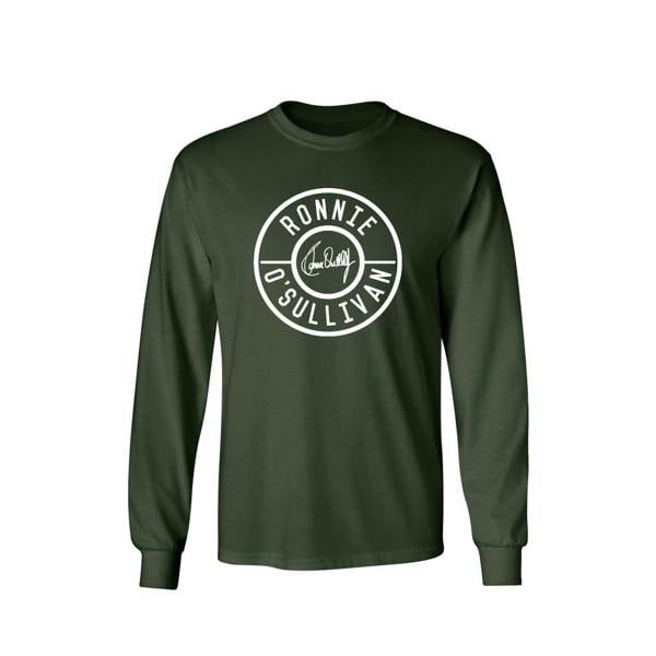 Retro Longsleeve T-Shirt - Forest Green