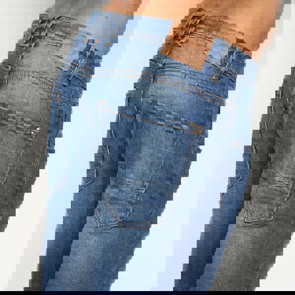Crosshatch Sheldons Slim Fit Jeans Stone Wash