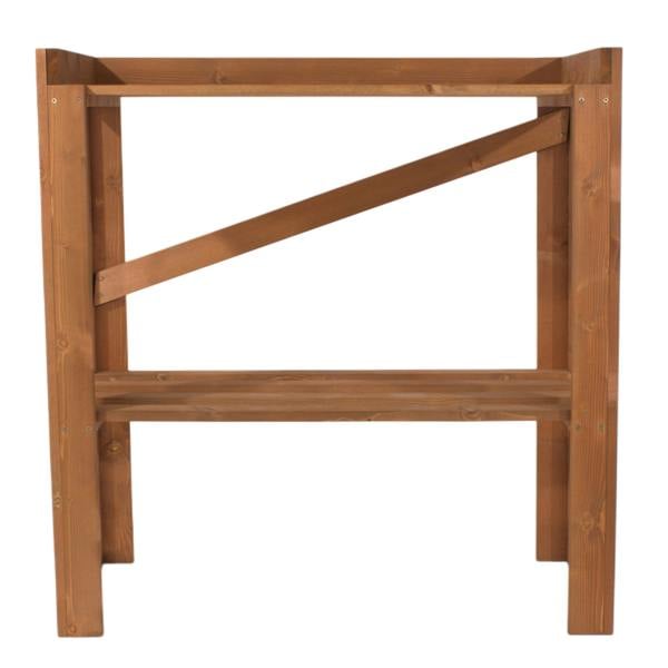 Core Products Outdoor Potting Table, Wax-Treated Solid Pine