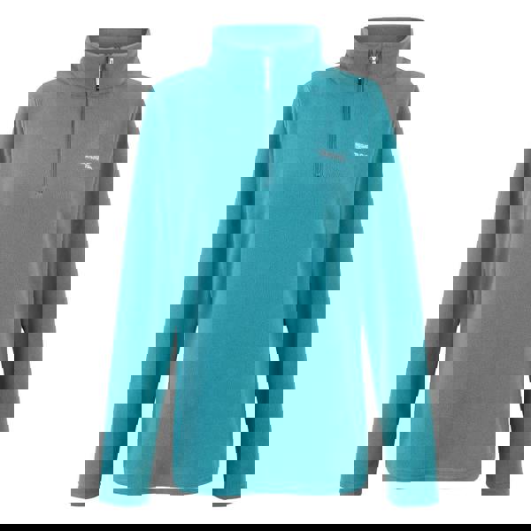 Regatta Great Outdoors Womens/Ladies Sweetheart 1/4 Zip Fleece Top - Storm Blue - 