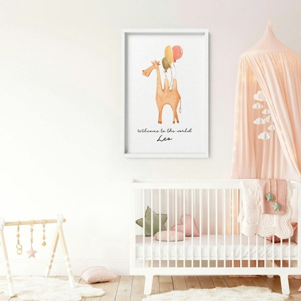 Animal prints for nursery decor Camel wall art print