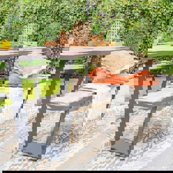 Garden Impressions Bell 200cm Picnic Bench in Dark and Light Grey