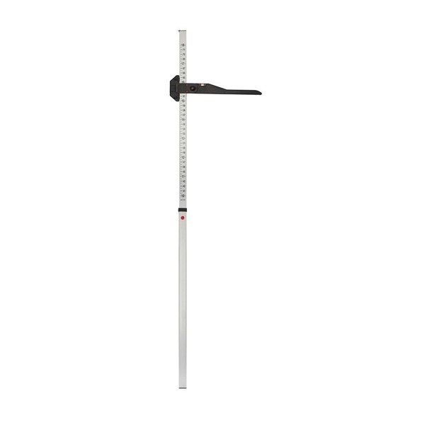 Shires Aluminium Measuring Stick - Silver/Black