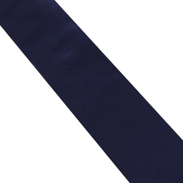 Dunhill grosgrain silk in navy blue