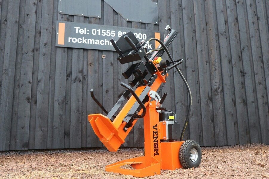 Rock Machinery 12ton Venom Compact MK2 Series Electric Log Splitter