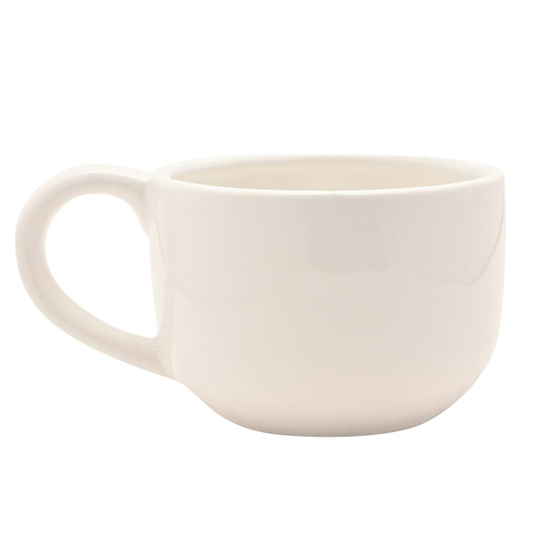 Hestia White Floral Bird Teacup & Saucer Set