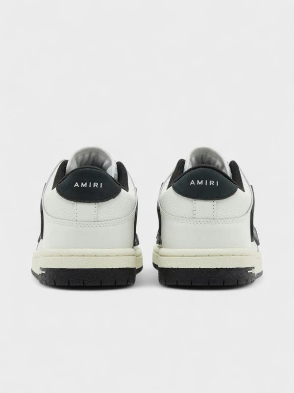 Amiri Skel Low Sneakers White Black - Womens