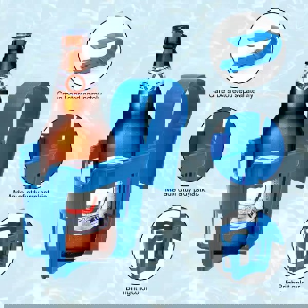 Swimming Pool Water Cup Holder - Set of 1/4 Drink Storage Shelves for Above-Ground Pools