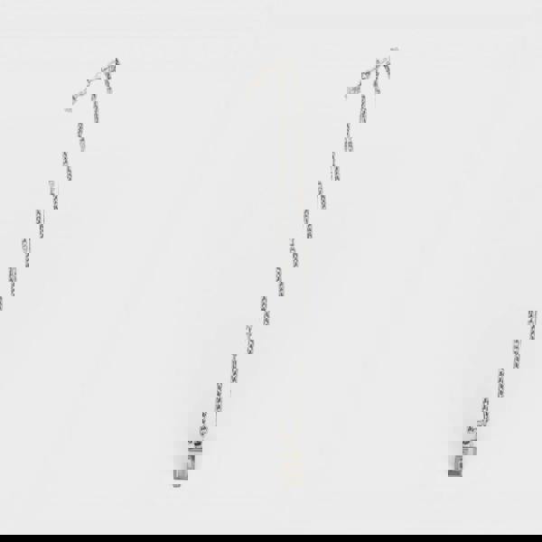 Versace Greca Pendant Necklace Silver