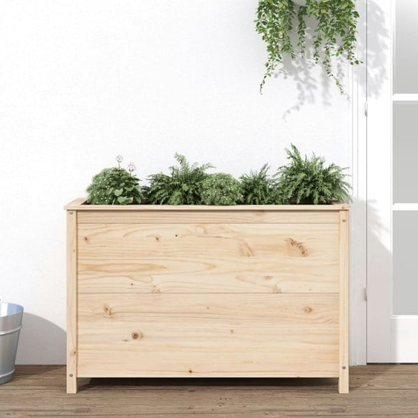 Berkfield Garden Raised Bed 119.5x40x78 cm Solid Wood Pine
