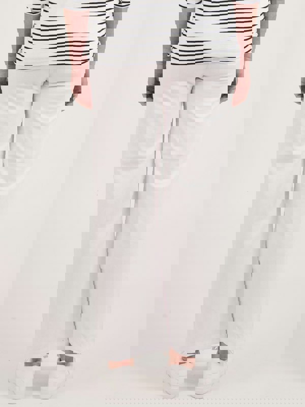 PennyPlain 5 Pocket Wide Leg Denim - White