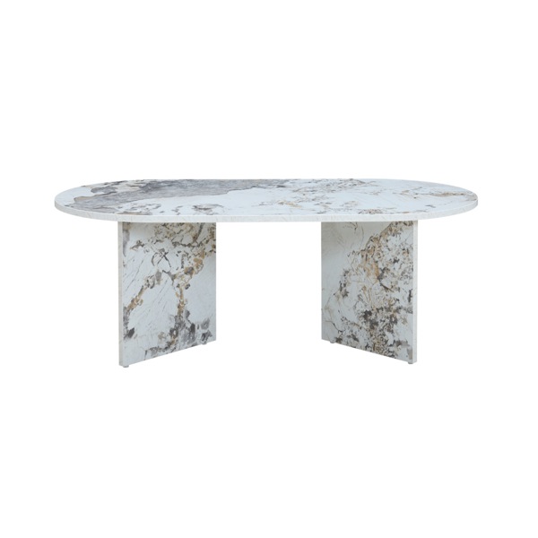 Aura Oval Coffee Table - Pandora