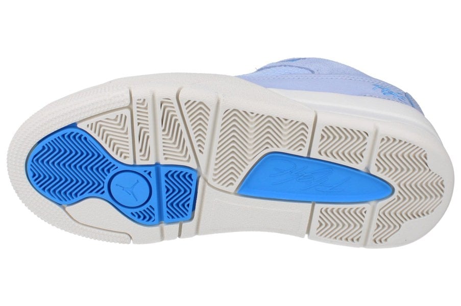 Nike Womens Air Jordan Flight Court Trainers Fz9854  400 - Hydrogen Blue University Blue 400 - Photo 4