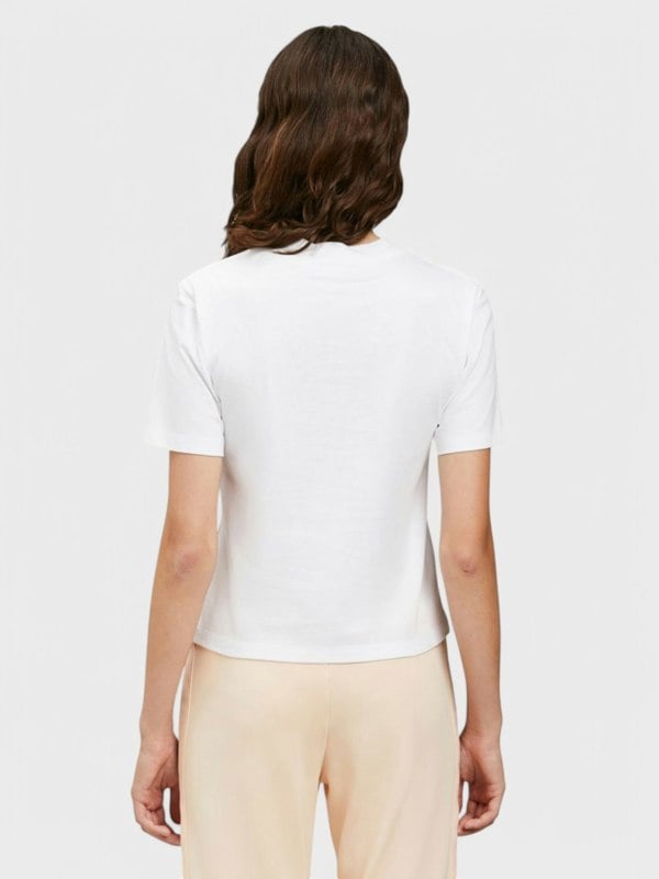 Palm Angels Classic Logo Fitted Tee White - Supplied FashionPalm Angels