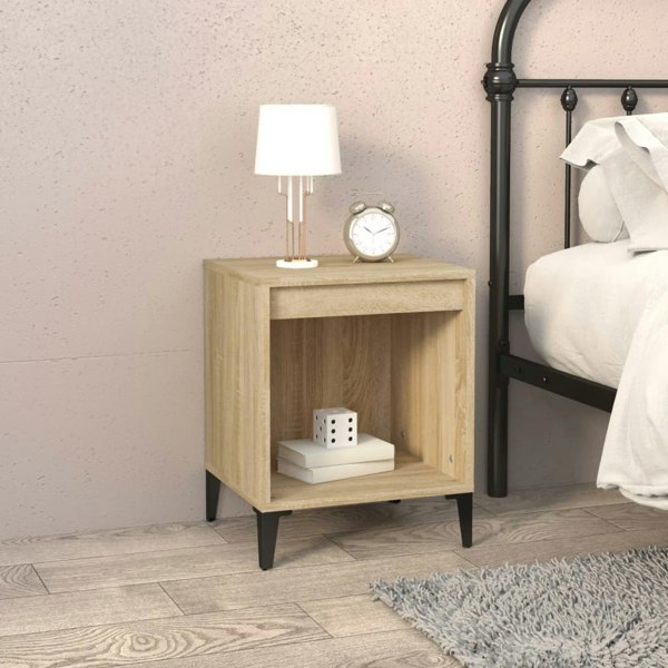 Berkfield Bedside Cabinet Sonoma Oak 40x35x50 cm