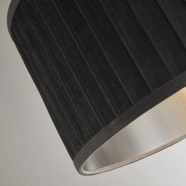 Pagazzi Lighting Caritas 40cm Grey & Silver Shade