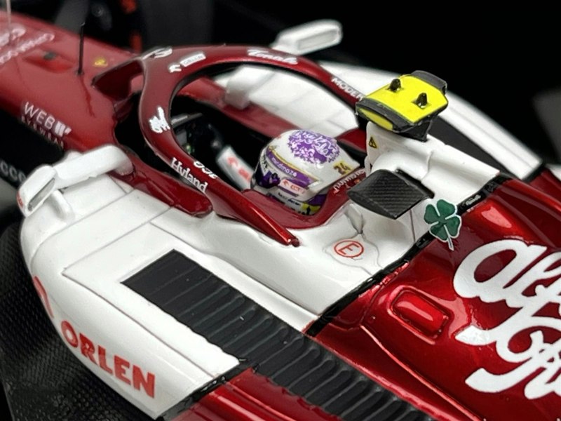 Minichamps Zhou Guanyu Alfa Romeo C42 Bahrain GP 2022 1:43 Scale Minichamps 417220124