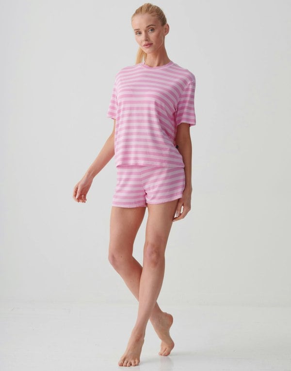 British Boxers Women's Bamboo Short Pyjama Set - Ice Cream Parlour