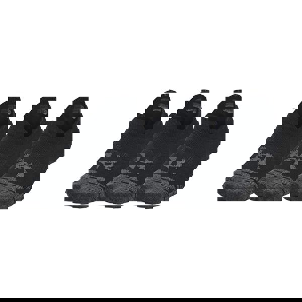 Under Armour Unisex Adult Ultra-Low Training Sports Socks (Pack of 3) - Black - 