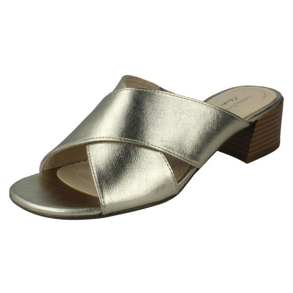 Clarks Ladies Clarks Casual Backless Sandals Caroleigh Erin