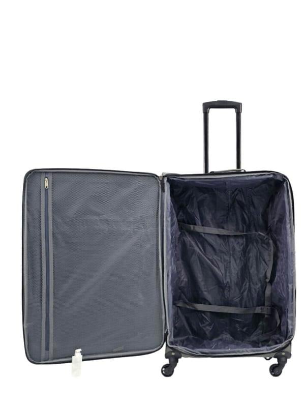 Infinity Luggage Lightweight Soft Shell Luggage Suitcase Travel Set