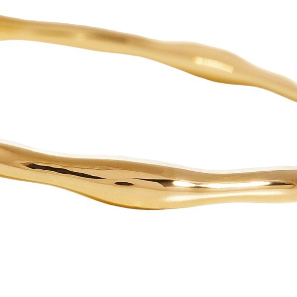 Gold Trip Bamboo Cuff Bangle