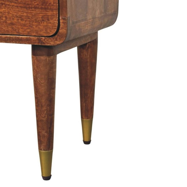 Artisan Furniture Solid Wood Astor 2-Drawer Nightstand