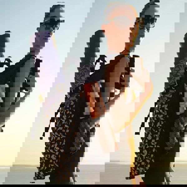 Fitness Mad Yoga Backpack Shoulder Carrier - Khaki