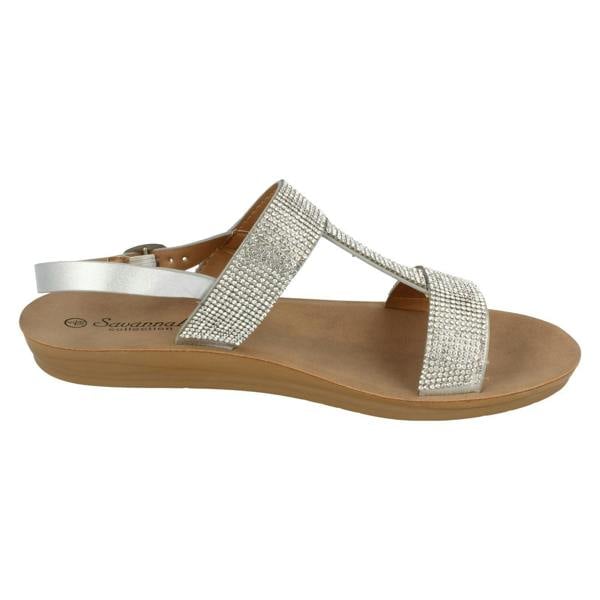 Savannah Ladies Savannah Casual T-Bar Sandals