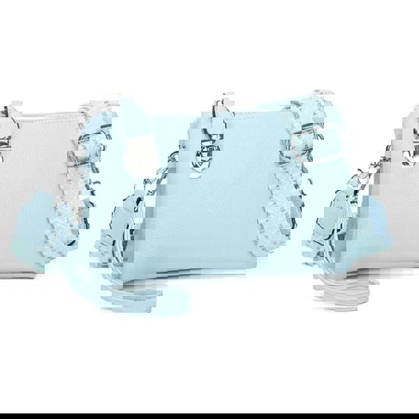 Love EMVY Embolden Collection Faux Leather Crossbody Bag with Wrist Strap