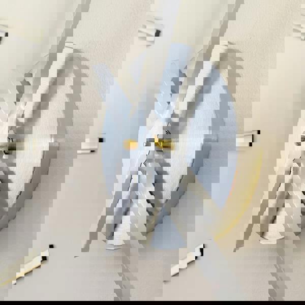 WALPLUS WC2048 - Silver 3D Giant Vinyl Clock