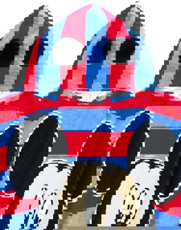 Disney Unisex Kids Red Mickey Mouse Poncho Towel (One Size)