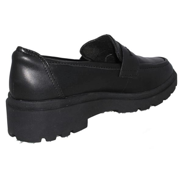 Clarks Ladies Clarks Lightweight Chunky Sole Flat Loafer Calla Ease