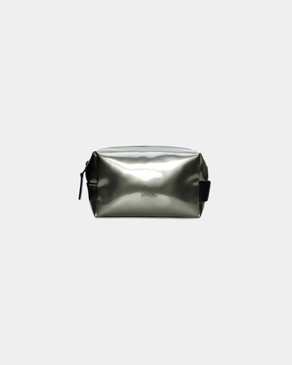 Rains Wash Bag Small - Raven 150 - CHO - Designer Unisex Bags