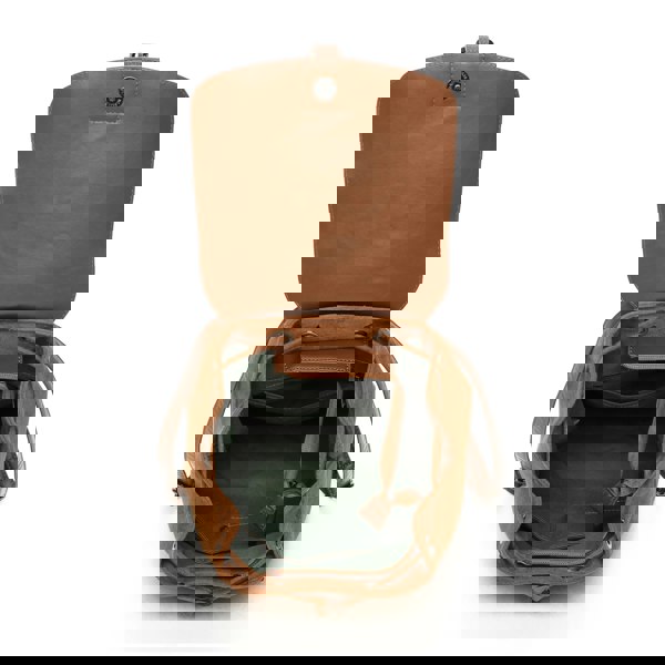 Kitise Trendy Faux Suede Drawsting Spacious Travel Backpack