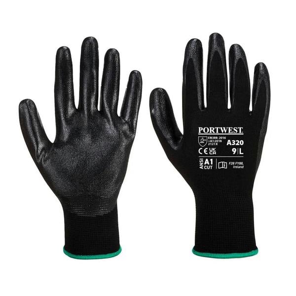 Grip 13 Nitrile Foam Glove (Pack of 12) - Hi-Vis Trousers