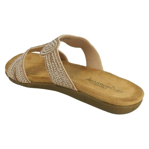 Savannah Ladies Savannah Flat Sandals F00470