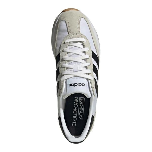 Adidas Mens Run 70s 2.0 Suede Shoes - White/Beige - 
