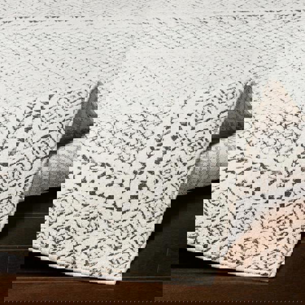 Livabliss Bahar-Geometric Grey Beige Global Rug