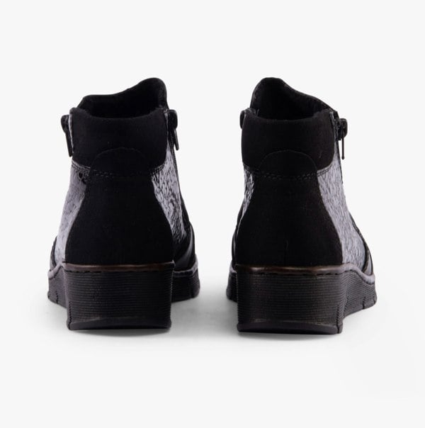 Rieker 53782-00 Womens Boots - Black