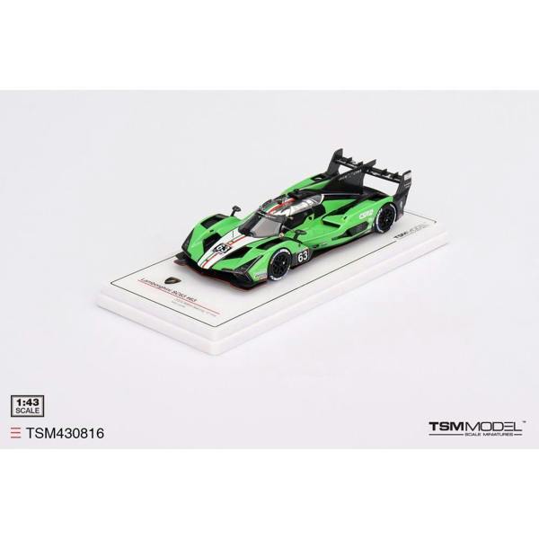 MCSlots Lamborghini SC63 #63 Iron Lynx 2024 IMSA Sebring 12Hrs 1:43 Scale TSM430816