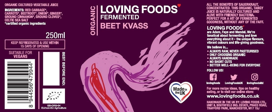 Loving Foods Fermented Vegetable Juice Mixed Case