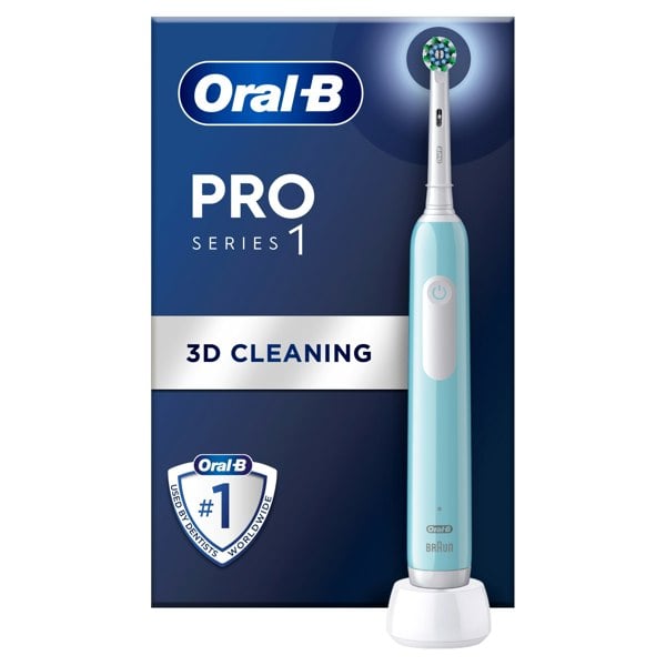 Oral-B Pro Series 1 Electric Toothbrush, Designed By Braun - Blue