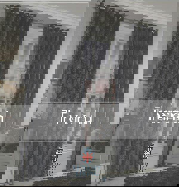 Luxury Living Luxury Crushed Velvet Fully Lined Ring Top Curtains