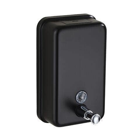 ProWashroom Pro-Washroom Manual Pump Soap Dispenser BLACK Wall Mounted Large Commercial 1L
