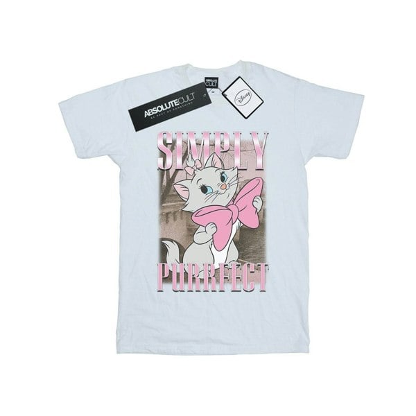 Disney Mens Aristocats Marie Simply Purrfect Homage T-Shirt - White