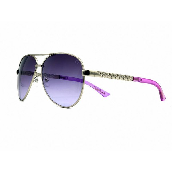 Ruby Rocks DOMINICA Sunglasses in silver with purple tips RR23-4