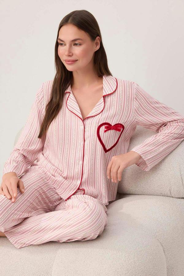 Long Sleeve Shirt and Trouser Pyjama Set