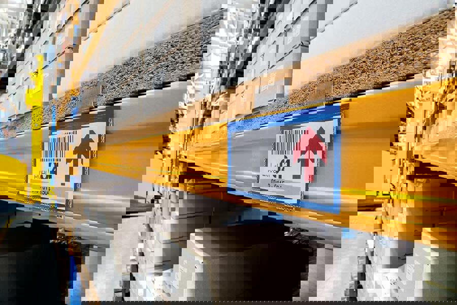 Durable Magnetic Ticket Holder Document Pockets | 50 Pack | 150 x 67mm | Blue